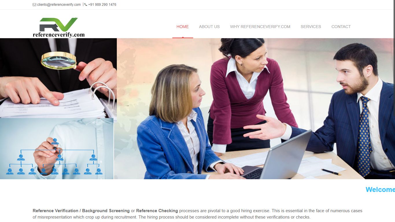 Home | Reference Verify & Background Screening